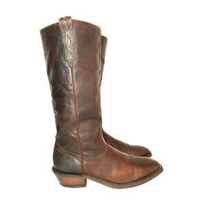 Boulet Shooters Mens Western Cowboy Riding Boots 16" Grizzly Mountain Horseman H